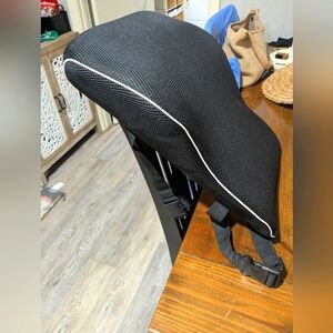 Qutiool Black Lumbar Support Cushion